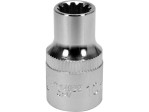 Головка торцева 1/2" 10 мм Spline YATO YT-14822, CrV, довжина 38 мм