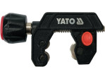 Труборез роликовый 3-28 мм YATO YT-22341, 2 ролика, быстрая регулировка