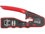 Кліщі для обтиску RJ45 прохідні YATO YT-22440, 135 мм