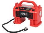 Компресор акумуляторний,YATO Li-Ion 18В,3.0AxГ,60Вт,тиск ≤ 11Bar,под повітря-21л/хв(БЕЗ АКУМУЛЯТОРА) (YT-23248)