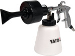 Пістолет пневматичний для утворення піни YATO : бак- 1 л, турбо-сопло, 113 л/хв, тиск- 0.62 МПа (YT-23641)