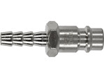 З’єднувач для шланга 1/4" YATO YT-2405, сталь Q235