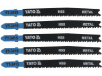 Полотно для электролобзика YATO : 24-10TPI, L= 100 мм, Уп. 5 Шт. (YT-3415)