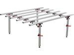 Стол каркасный YATO для отделки плитки 140x180 см 4 регулировочные ножки, макс. нагружен - 200кг (YT-37100)
