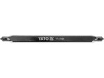 Резец к плитке и стеклу 2-сторонний YATO: L= 120 мм с держателем, хромированный (YT-37404)