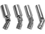 Набор головок свечных YATO YT-38520, 14, 16, 18, 21 мм, 3/8", кардан, 4 шт