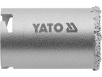Сверло корончатое из вольфрама YATO по бетону, кирпичу, керамике, силикату Ø=43мм, l=65 мм (YT-43911)