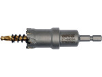 Коронка по металлу TCT 22 мм YATO YT-44054, глубина 25 мм, HEX 1/4"
