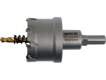 Коронка по металлу TCT 45 мм YATO YT-44064, глубина 25 мм, HEX 3/8"