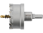 Коронка по металлу TCT 60 мм YATO YT-44069, хвостовик 3/8", глубина 25 мм