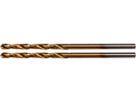 Сверло по металлу HSS-TiN 2,0 мм YATO YT-44632, DIN 338, 2 шт