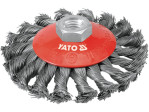 Щетка - крацовка YATO дисковая Ø=100мм (YT-4763)