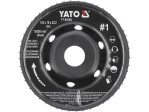 Диск-фреза выпуклый к КШМ YATO по дереву, шпатлевке, гипсу; Ø=120/22.2 мм, t= 18 мм шероховатый № 1 (YT-59184)