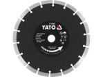 Диск алмазный отрезной сегментный 230×22,2 мм YATO YT-59965, бетон, кирпич