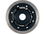 Диск алмазный отрезной 115×22,2 мм YATO YT-59971, плитка, фарфор, стекло