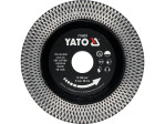 Диск алмазный отрезной по керамике 125×22,2 мм YATO YT-59973, сухой рез