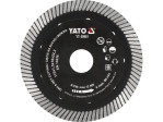 Диск алмазный отрезной турбо 115×22,2 мм YATO YT-59981, камень, бетон