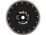 Диск алмазный отрезной турбо 230×22,2 мм YATO YT-59985, бетон, гранит