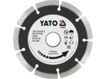 Диск алмазный отрезной сегментный 125×22,2 мм YATO YT-6003, сухой рез