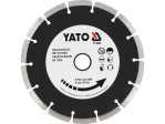Диск алмазный отрезной сегментный 180×22,2 мм YATO YT-6004, сухой рез