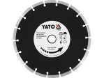 Диск алмазный отрезной сегментный 230×22,2 мм YATO YT-6005, сухой рез