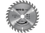 Диск пильный по дереву твердосплавный YATO YT-6053, 140×30T×16 мм