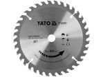 Диск пильный по дереву YATO YT-60591, 165×36T×16 мм, твердосплавный