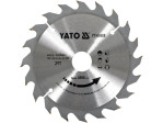 Диск пильный по дереву твердосплавный YATO YT-6061, 184×40T×30 мм