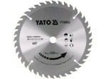 Диск пильный по дереву YATO YT-60633, 190×40T×16 мм, твердосплавный