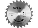 Диск пильный по дереву YATO YT-60685, 235×24T×25,4 мм, твердосплавный