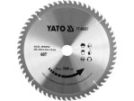 Диск пильный победитовый по дереву YATO: 235x25.4x2.8x1.8мм, 60 зубцов, R.P.M до 7000 1/мин (YT-60687) YT-60687