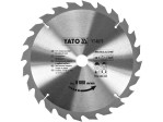 Диск пильный по дереву твердосплавный YATO YT-6075, 300×24T×30 мм