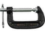 Струбцина C-образная YATO YT-64251, раствор 50 мм (2"), усилие 200 кг