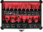 Набор фрез по дереву WIDIA YATO YT-68007, 15 шт, хвостовик 6 мм