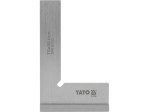 Угольник поверочный с упором 75×50 мм YATO YT-70760