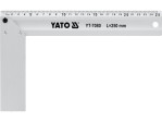 Угольник ерунок алюминиевый YATO YT-7080, 250 мм, 45 и 90°