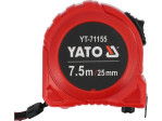 Рулетка вимірювальна YATO YT-71155, 7,5 м x 25 мм, 2 фіксатори