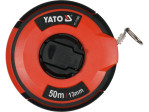 Лента мерная стальная 50 м × 13 мм YATO YT-71582, класс II, нейлон