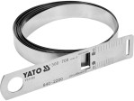 Циркометр для круга - 940-2200мм и диаметра 300-700 мм YATO с метр. и дюйм. шкалами, стальная (YT-71701)