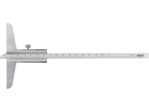 Глубиномер ползунный YATO l= 150 мм, точность ±0.03 мм (YT-72240)