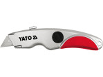 Ніж з трапецієподібним лезом YATO YT-7520, SK5, 3 запасних леза
