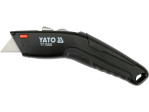 Нож двойной с трапециевидным и крючковым лезвием YATO YT-75220, SK5