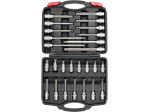 Набор головок торцевых с насадками SPLINE YATO YT-77542, 1/2", 26 шт