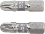 Набор бит Pozidriv PZ3 25 мм YATO YT-78005, 1/4", S2, 2 шт