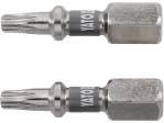 Набор бит Torx T15 25 мм YATO YT-78012, 1/4", S2, 2 шт