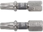 Набор бит Torx T25 25 мм YATO YT-78014, 1/4", S2, 2 шт