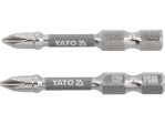 Набор бит Phillips PH1 50 мм YATO YT-78020, 1/4", S2, 2 шт