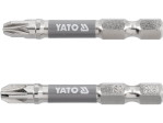 Набор бит Pozidriv PZ3 50 мм YATO YT-78025, 1/4", S2, 2 шт