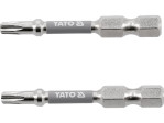 Набор бит Torx T20 50 мм YATO YT-78033, сталь S2, 2 шт