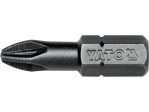 Биты Pozidriv PZ2 25 мм YATO YT-7811, хвостовик 1/4", 50 шт
